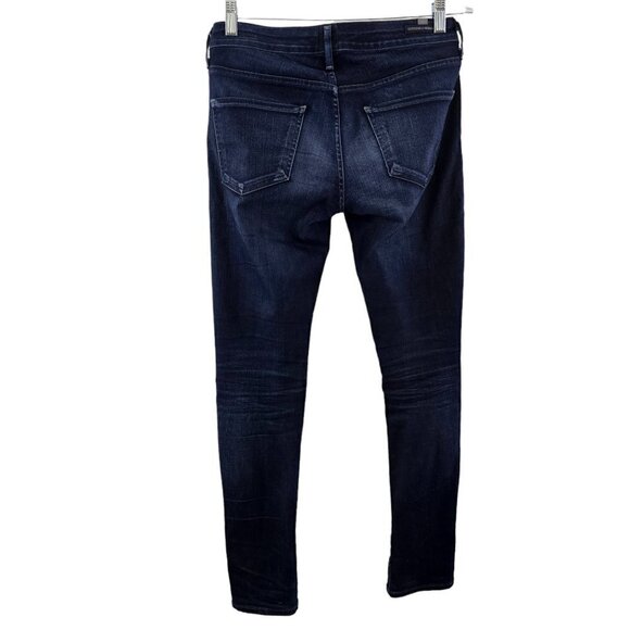 Citizens of Humanity Women’s Arielle Mid Rise Slim Dark Wash Blue Jeans - Sze 26 - Picture 15 of 16